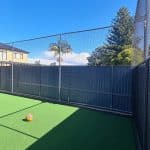 Sporting centre cricket pitch netting